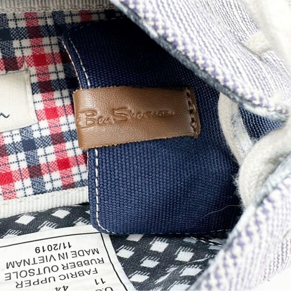 BEN‎ SHERMAN BRADFORD OXFORD SNEAKER - NAVY Sz 11 - Picture 9 of 14